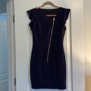 Ark & Co. plum zip up dress (runs small)